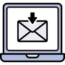 メール受信のイメージ画像